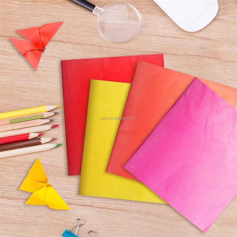 Colorful Paper For DIY Handmade Or Gift Packing